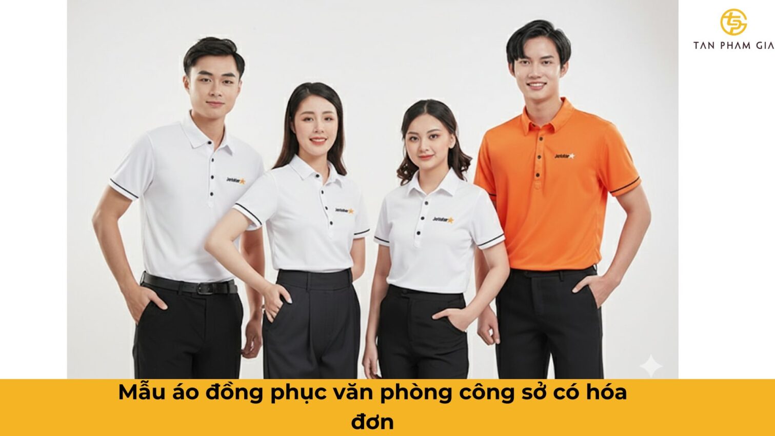 Mẫu áo đồng phục văn phòng công sở có hóa đơn