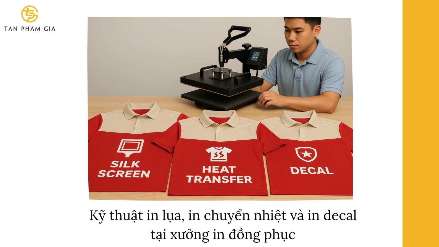 Xưởng In Đồng Phục Cuối Năm Chất Lượng