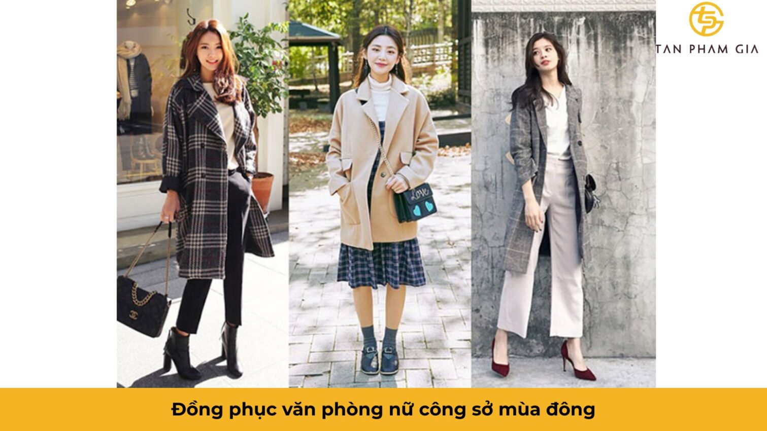 Đồng phục văn phòng nữ công sở mùa đông