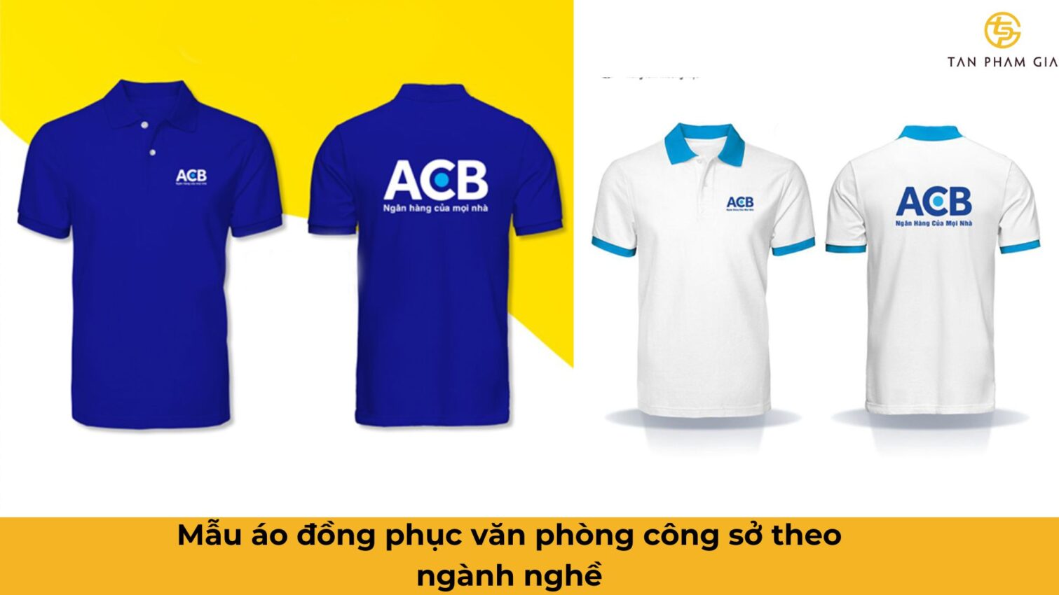 Mẫu áo đồng phục văn phòng công sở theo ngành nghề