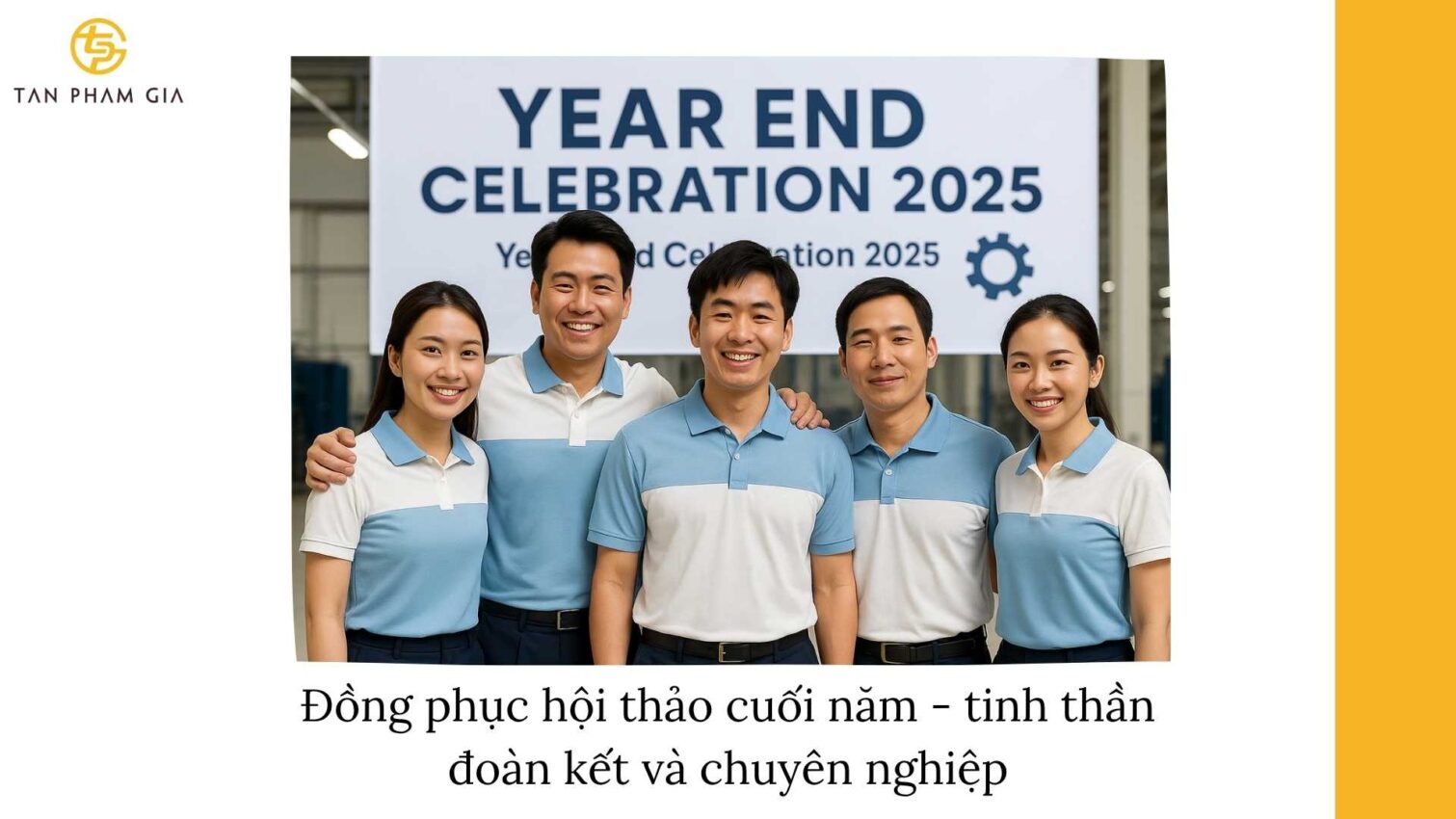 Đồng Phục Cuối Năm Cho Công Ty Sản Xuất