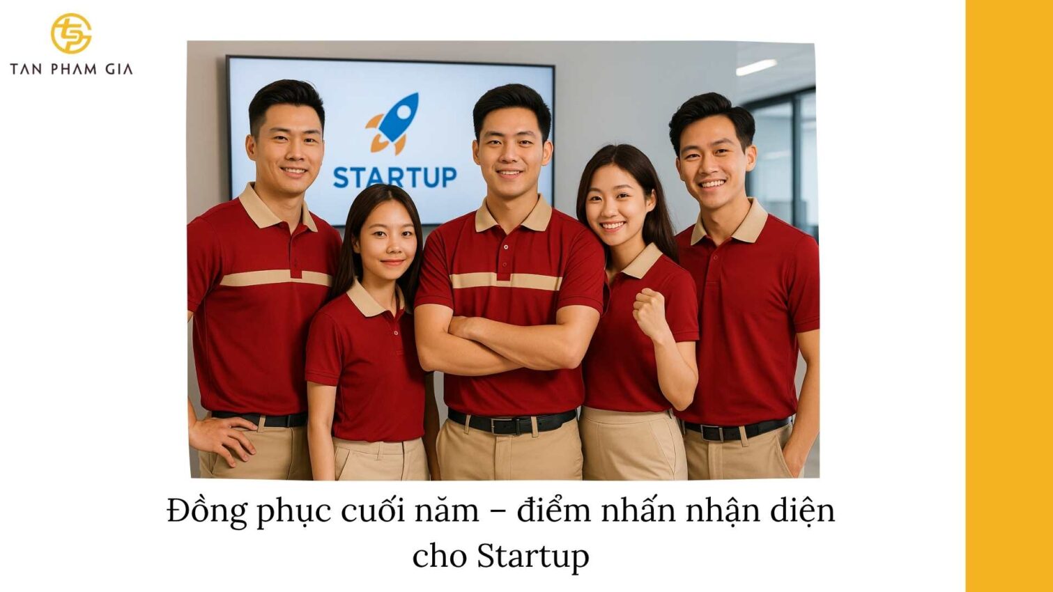 Đồng Phục Cuối Năm Cho Doanh Nghiệp Startup