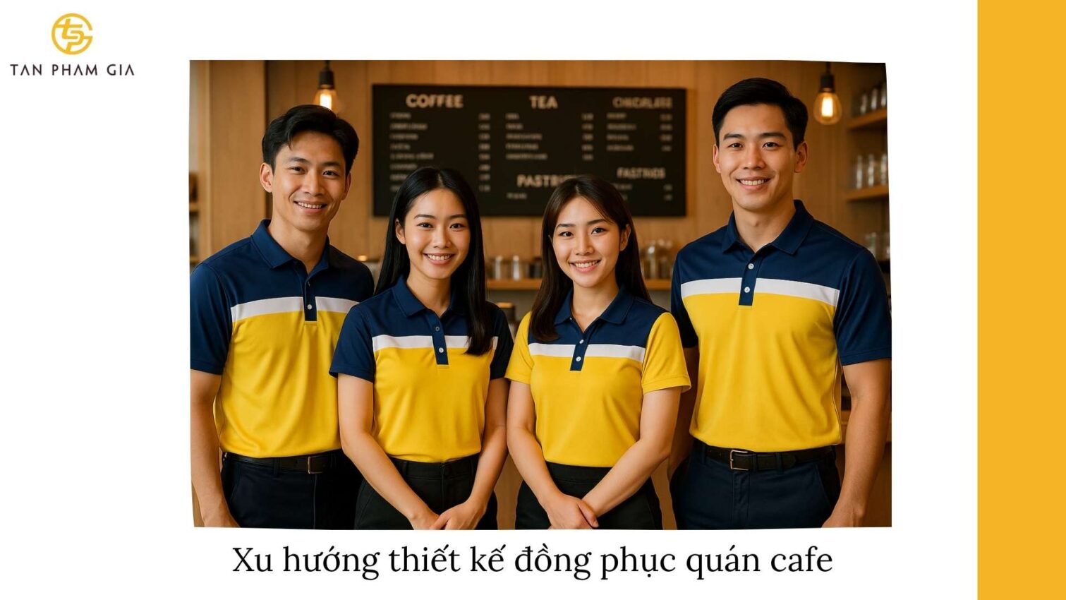 Đặt Đồng Phục Cuối Năm Cho Quán Cafe