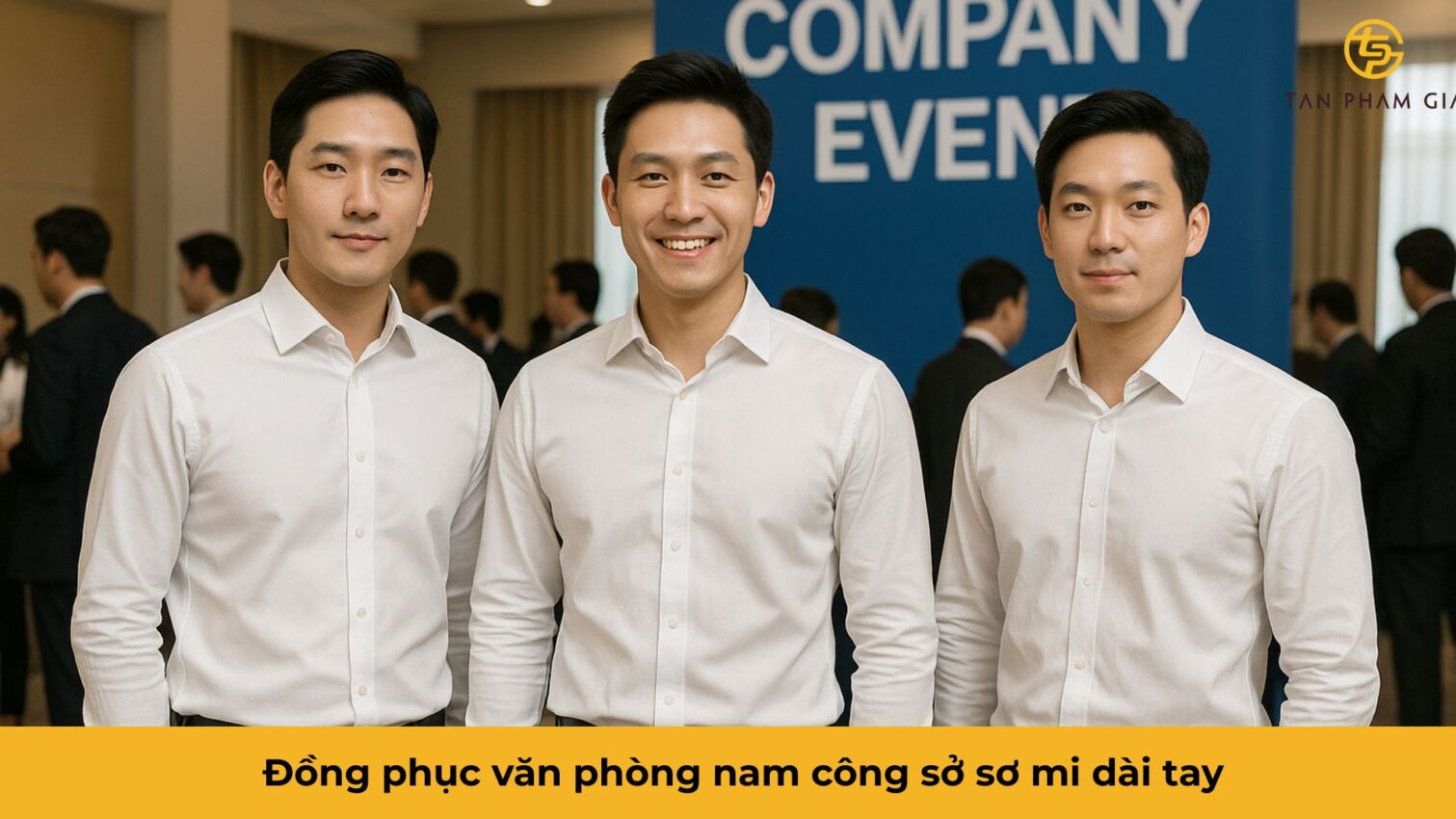 Mẫu sơ mi dài tay cho lãnh đạo và nhân viên quản lý