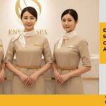 Đồng phục spa phong cách Châu Âu Đồng phục spa phong cách Châu Âu