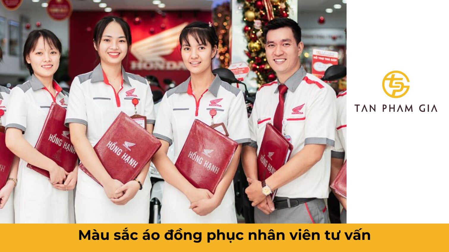 Màu sắc áo đồng phục nhân viên tư vấn