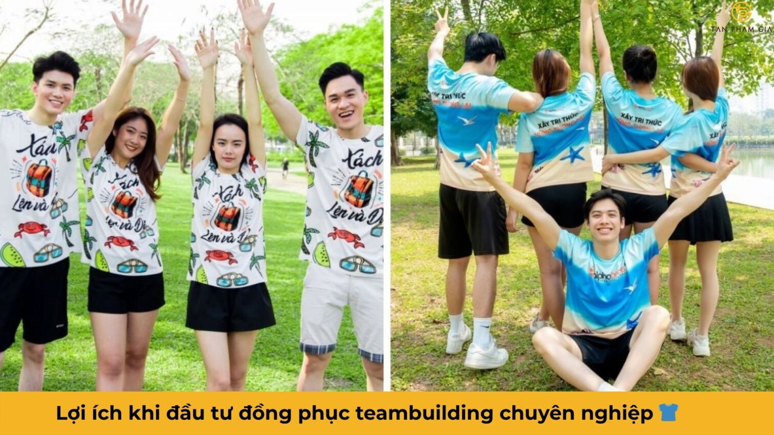 Đặt Đồng Phục Teambuilding Công Ty