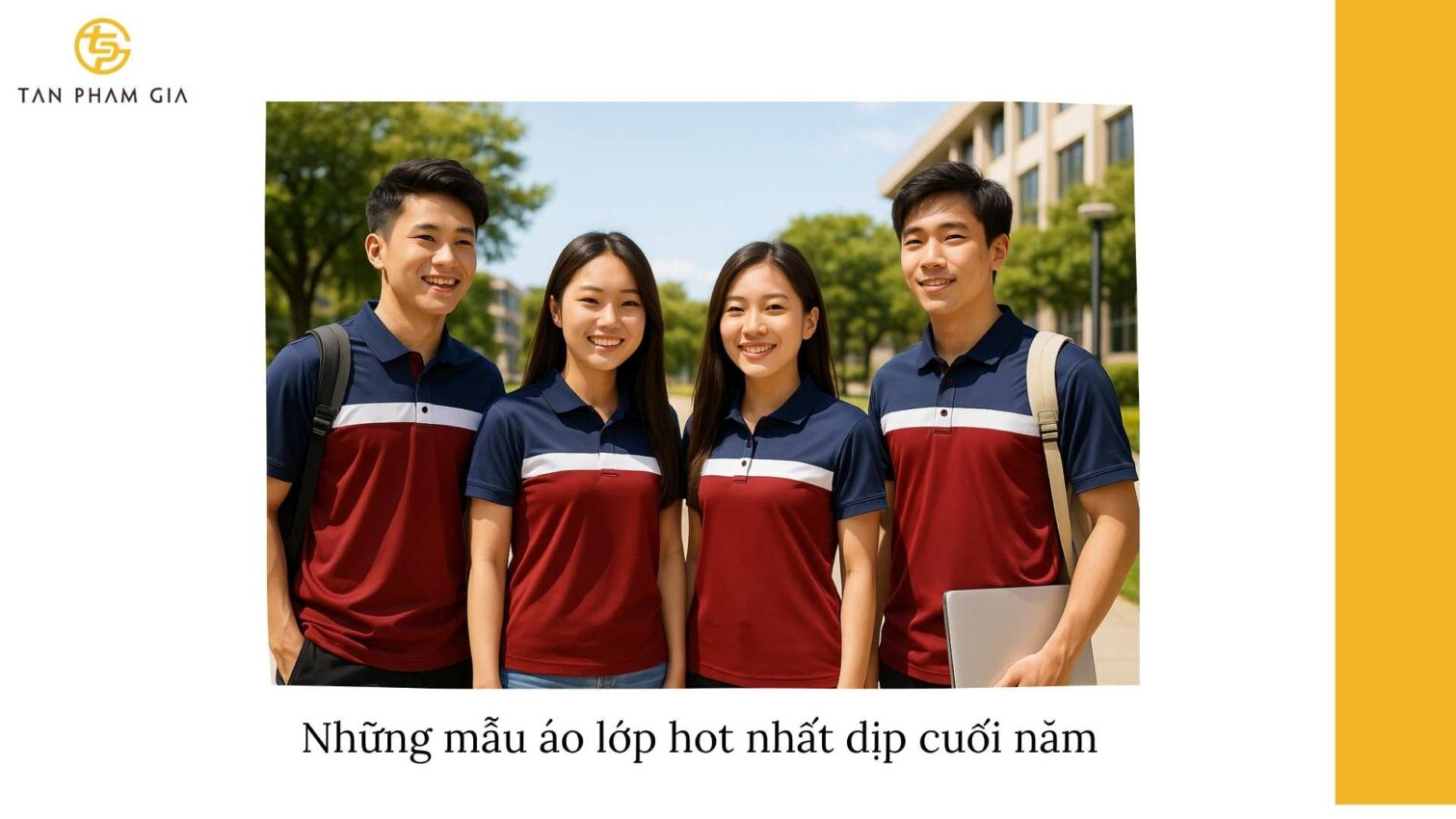 Đặt Đồng Phục Cuối Năm Cho Lớp Sinh Viên