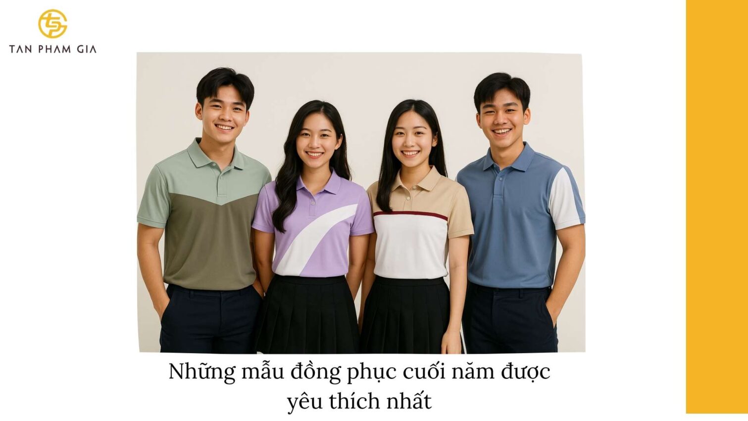 Đồng Phục Cuối Năm Cho Trường Trung Học
