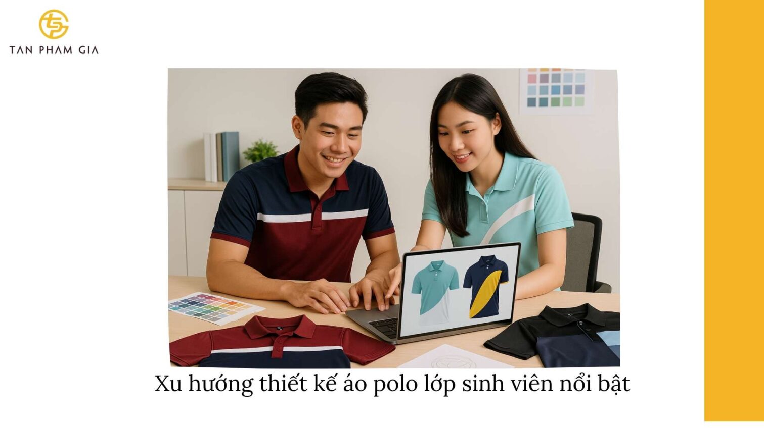 Áo Polo Cuối Năm Cho Lớp Sinh Viên