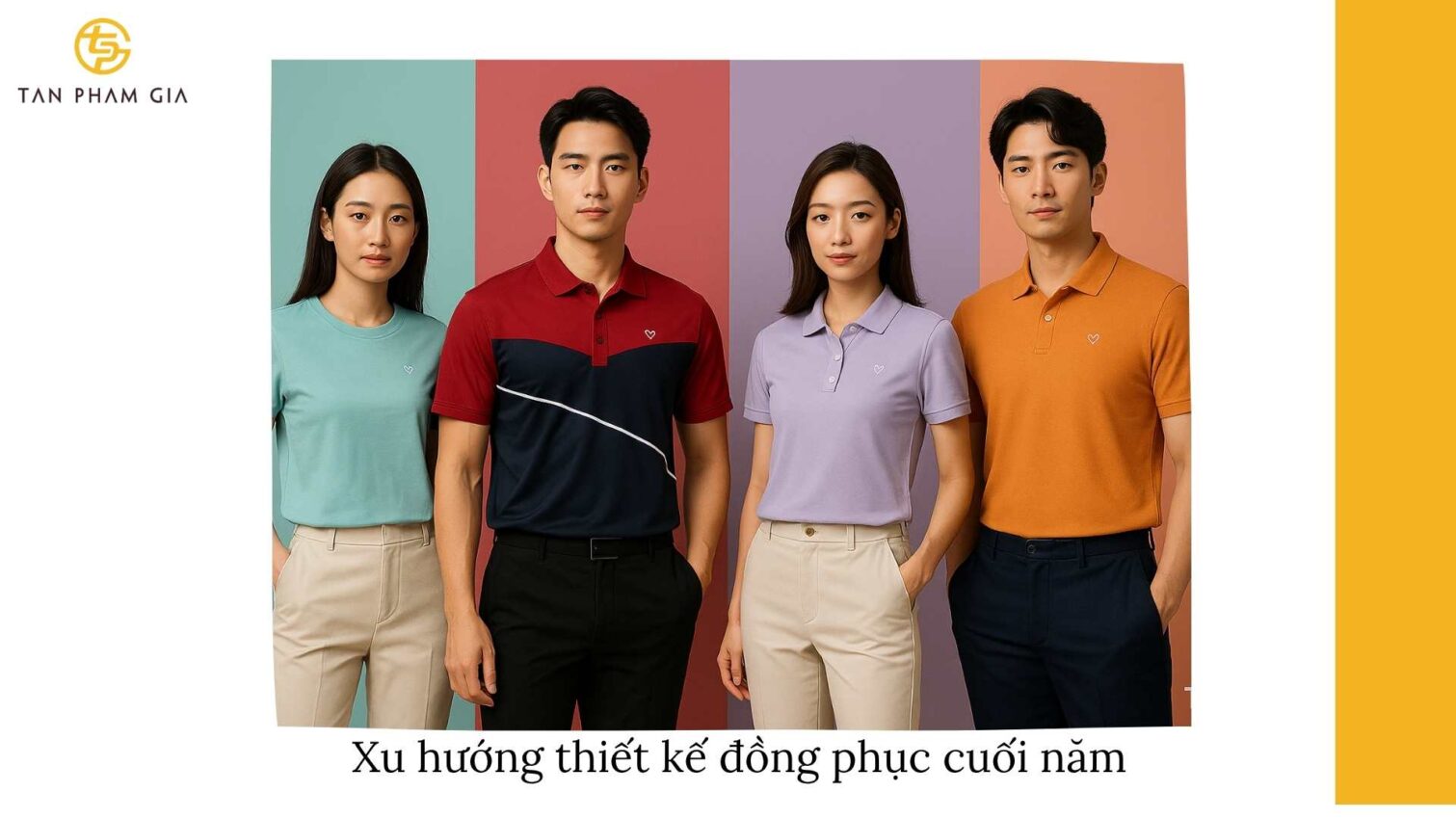 Mẫu Áo Đồng Phục Cuối Năm Cao Cấp