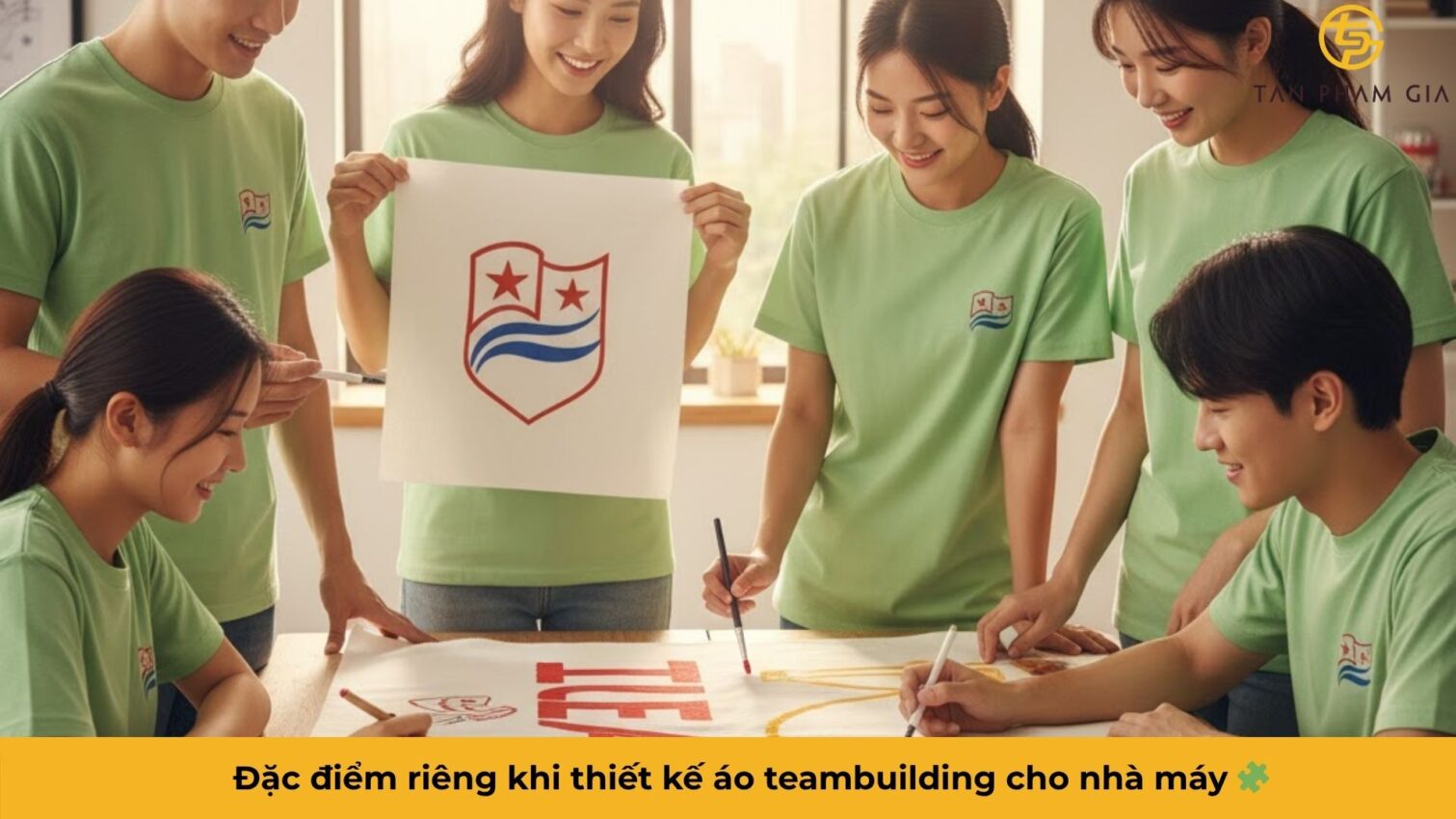 Đồng Phục Teambuilding Công Nhân Nhà Máy