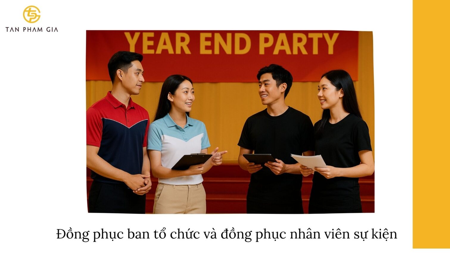 Mẫu đồng phục cuối năm ban tổ chức