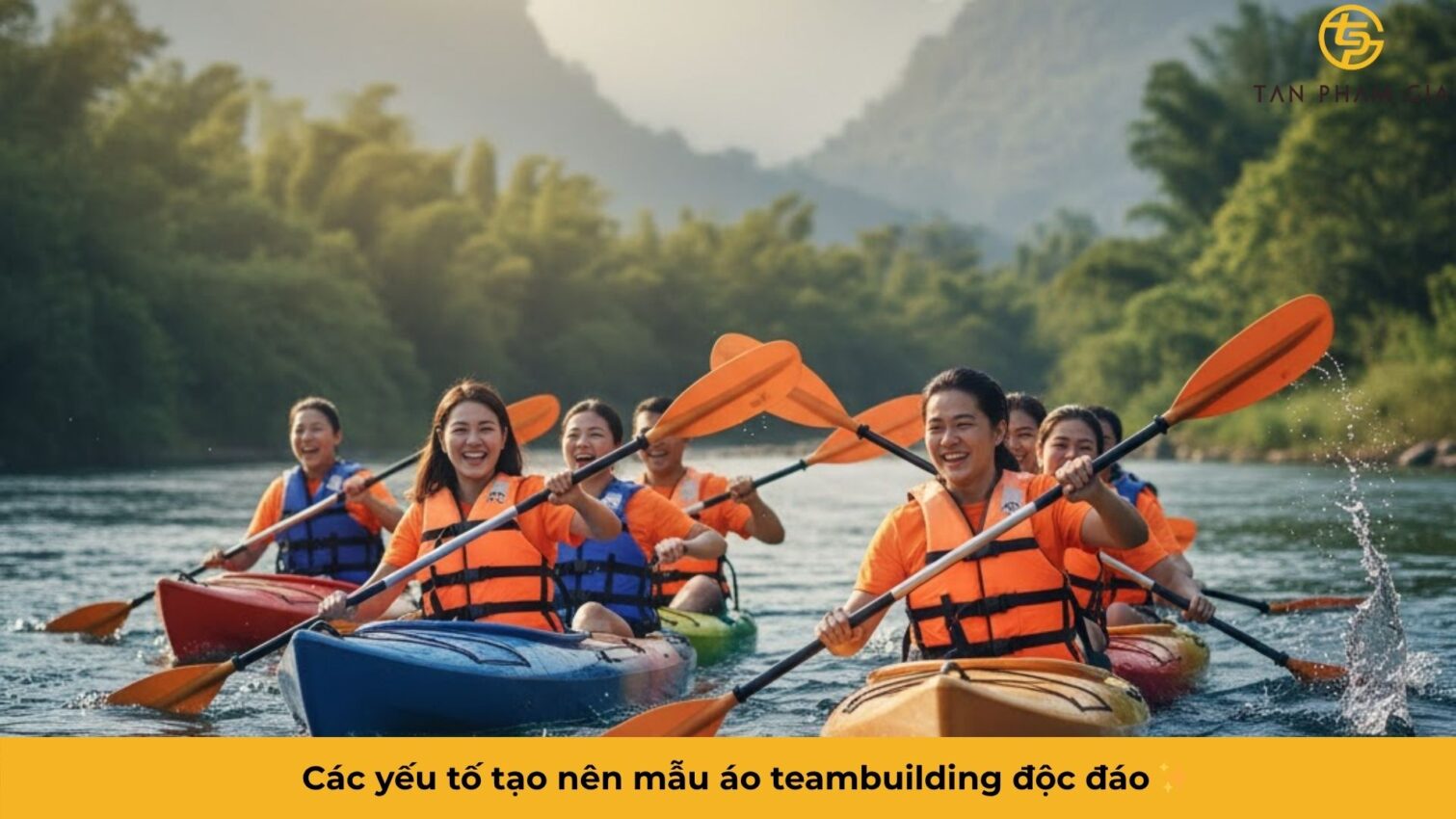 Mẫu Áo Teambuilding Sáng Tạo