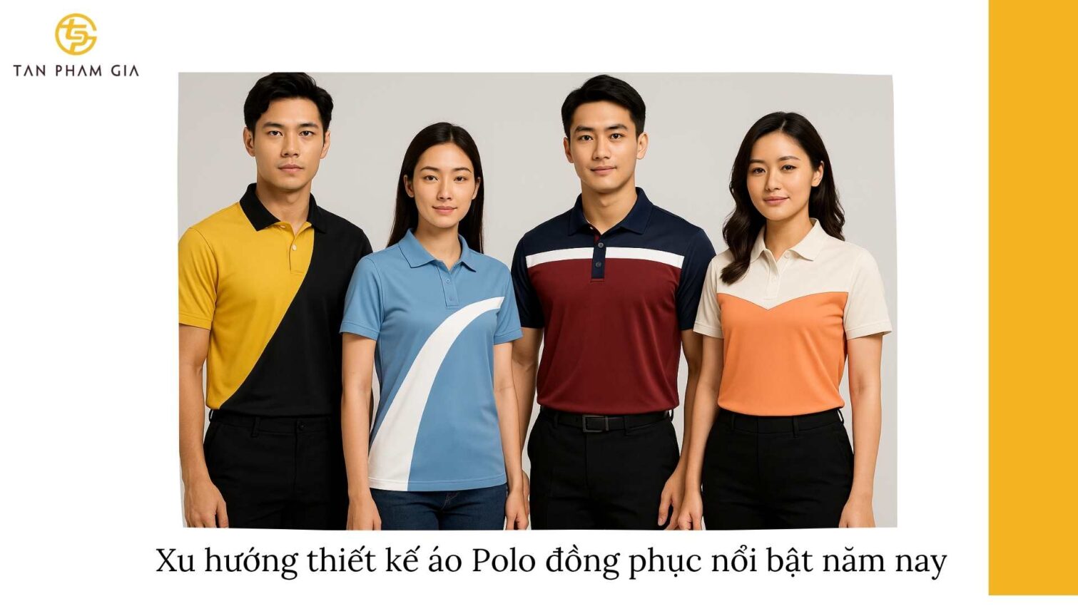 Đặt may áo Polo đồng phục cuối năm
