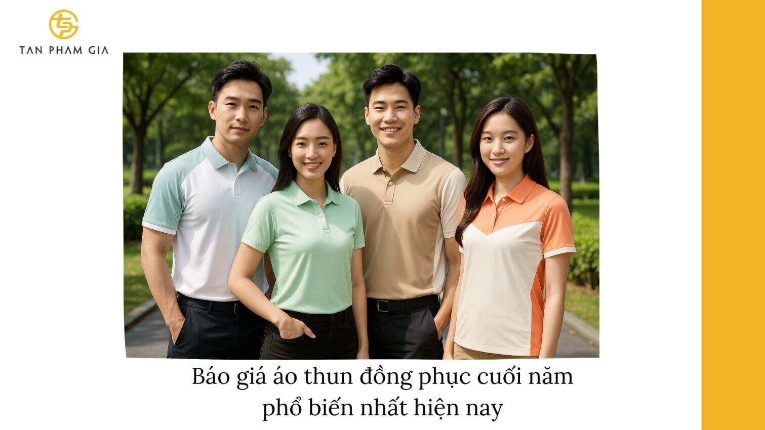 Báo giá đồng phục cuối năm chi tiết