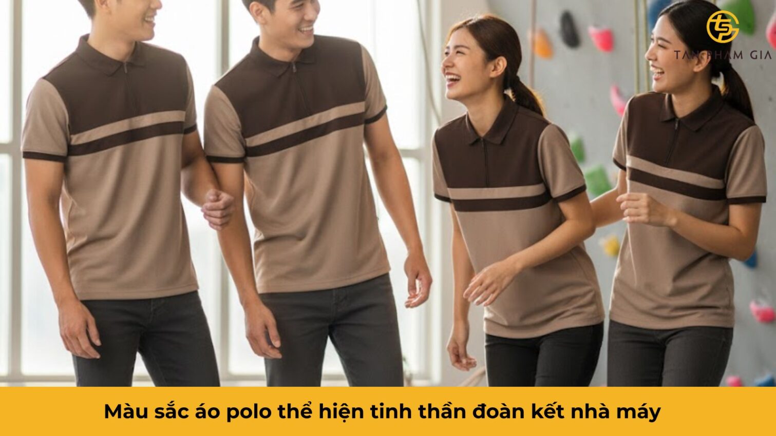 Áo Polo Teambuilding Công Nhân