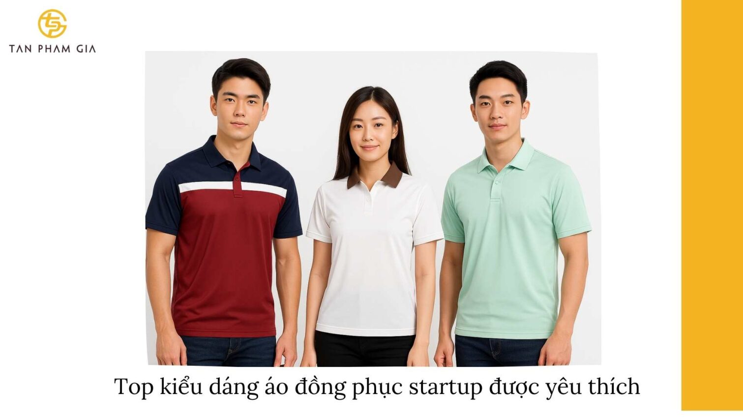 Áo đồng phục cuối năm cho startup trẻ