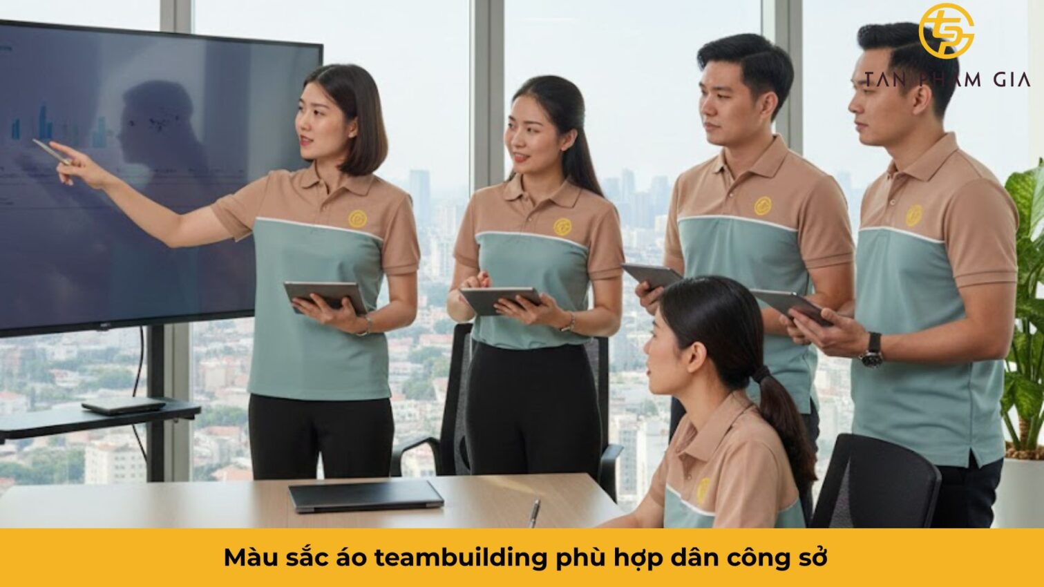 Đồng Phục Teambuilding Phù Hợp Văn Phòng