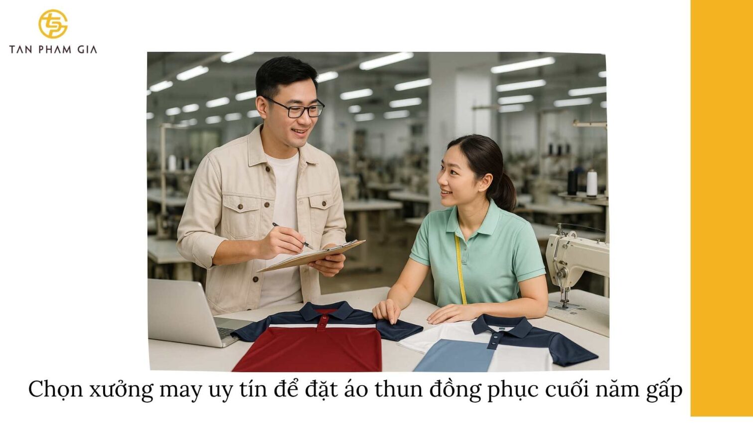 Đặt áo thun đồng phục cuối năm gấp