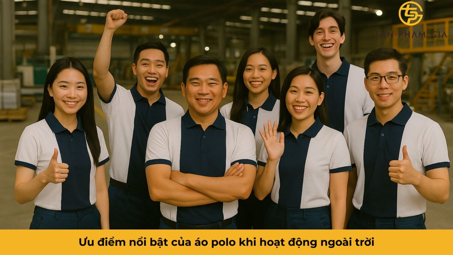 Xưởng May Áo Polo Teambuilding