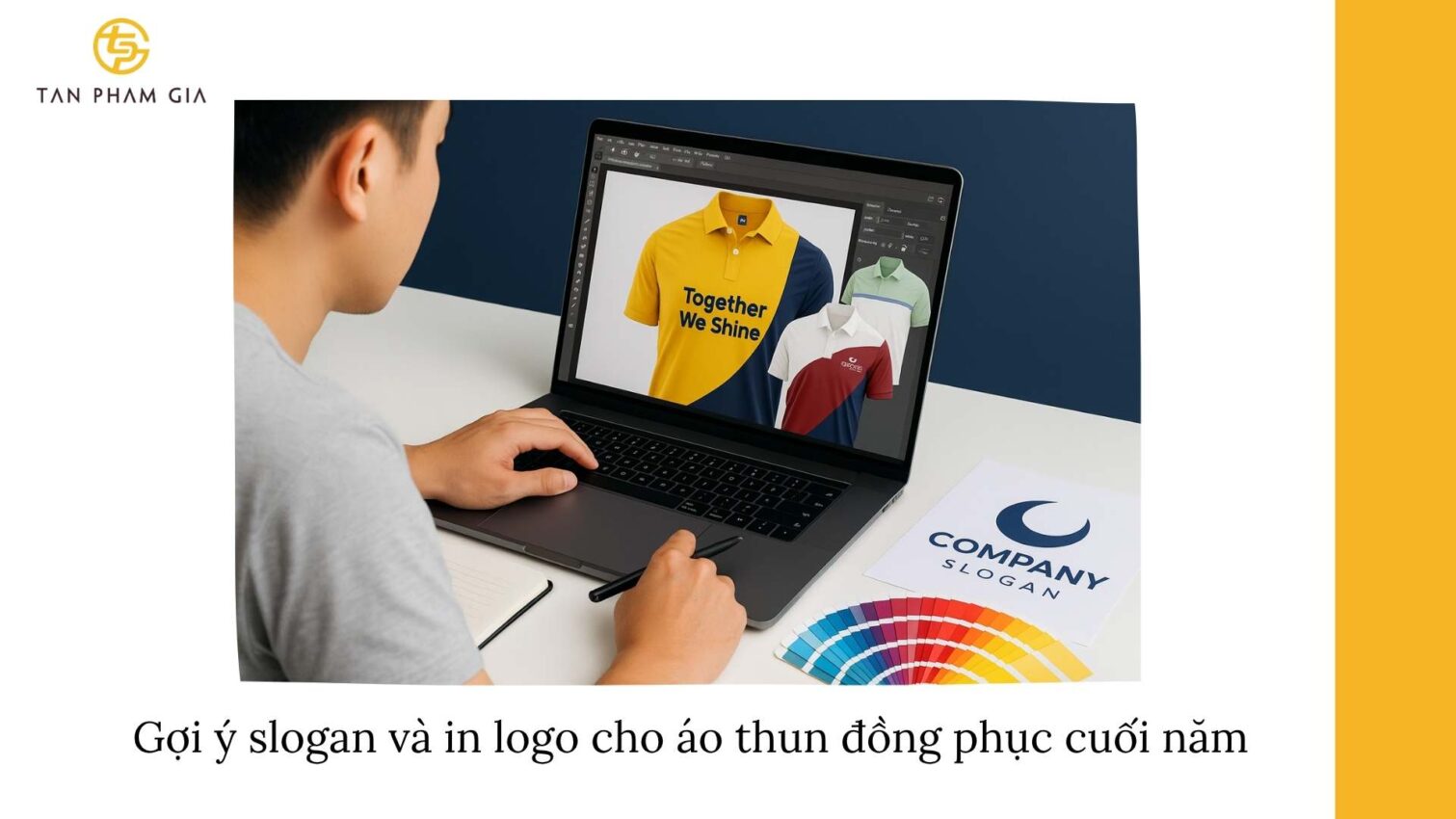 Áo Thun Đồng Phục Cuối Năm Nhóm Công Ty