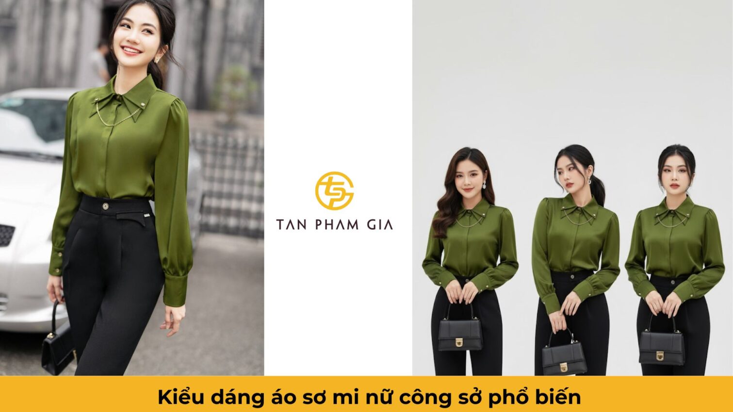 Đồng phục văn phòng nữ công sở mùa hè