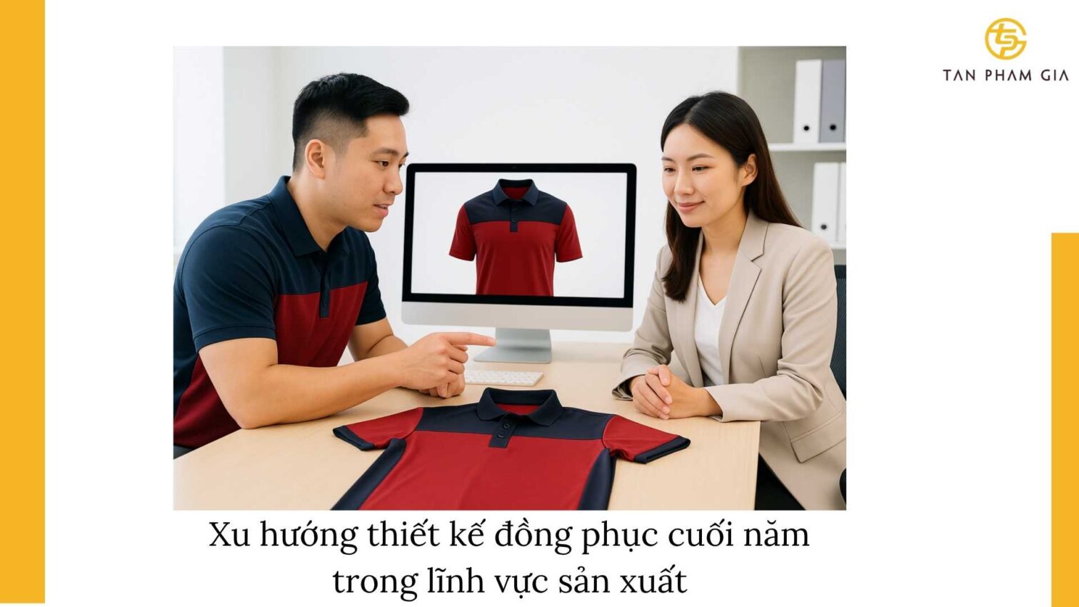 Đồng Phục Cuối Năm Cho Công Ty Sản Xuất