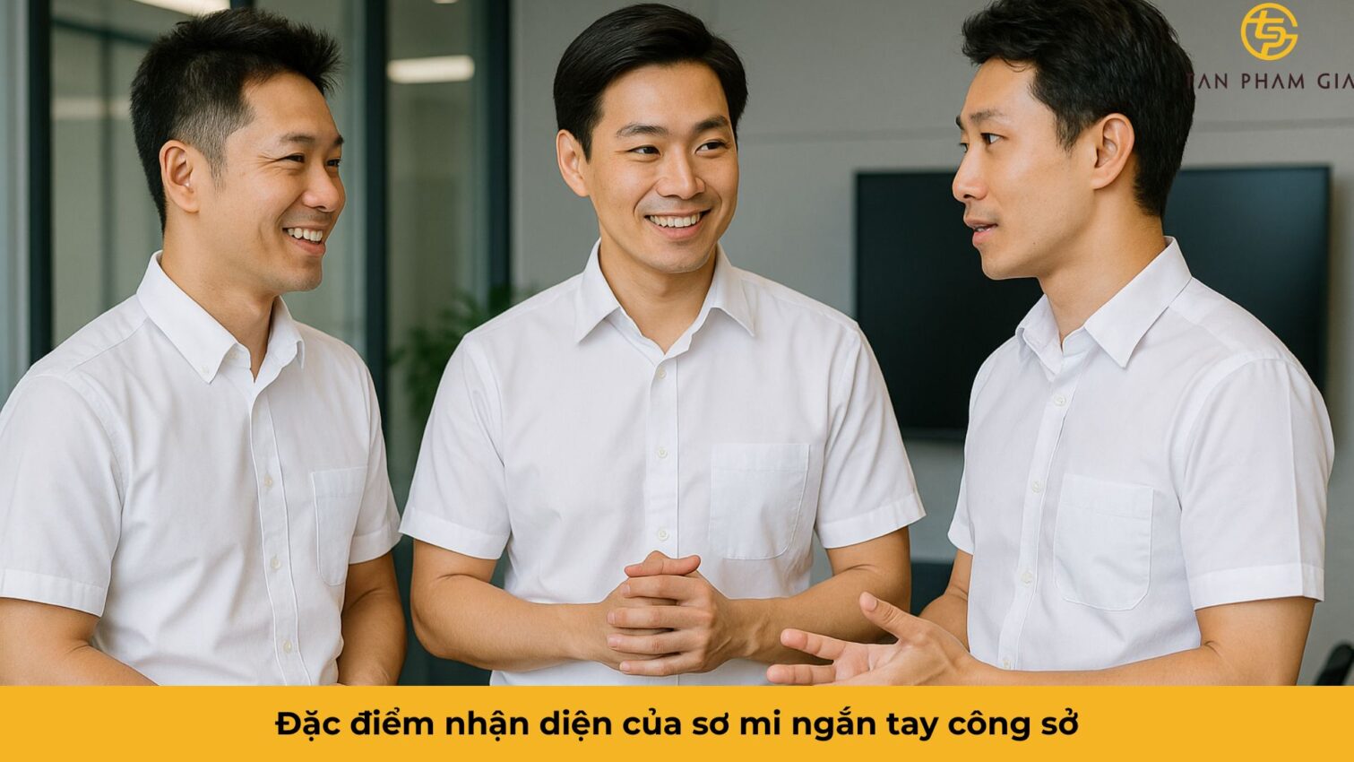Đồng phục văn phòng nam công sở sơ mi ngắn tay