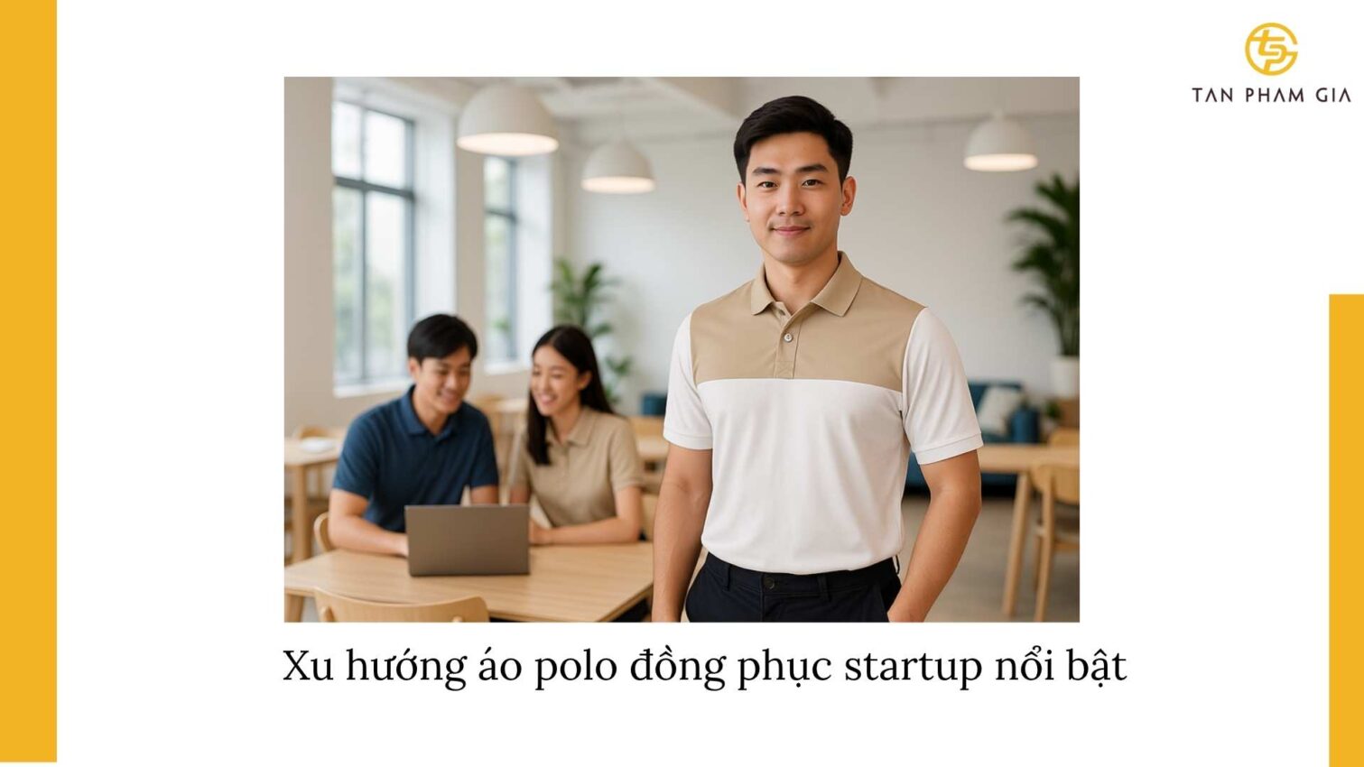 Áo Polo Đồng Phục Cuối Năm Cho Startup