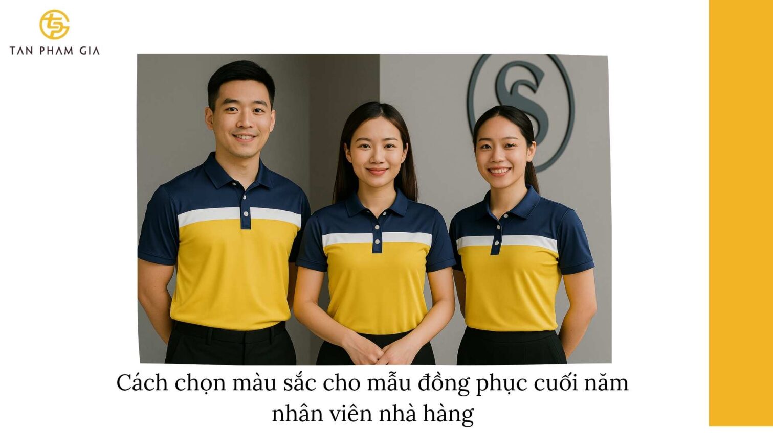 Mẫu Đồng Phục Cuối Năm Nhân Viên Nhà Hàng