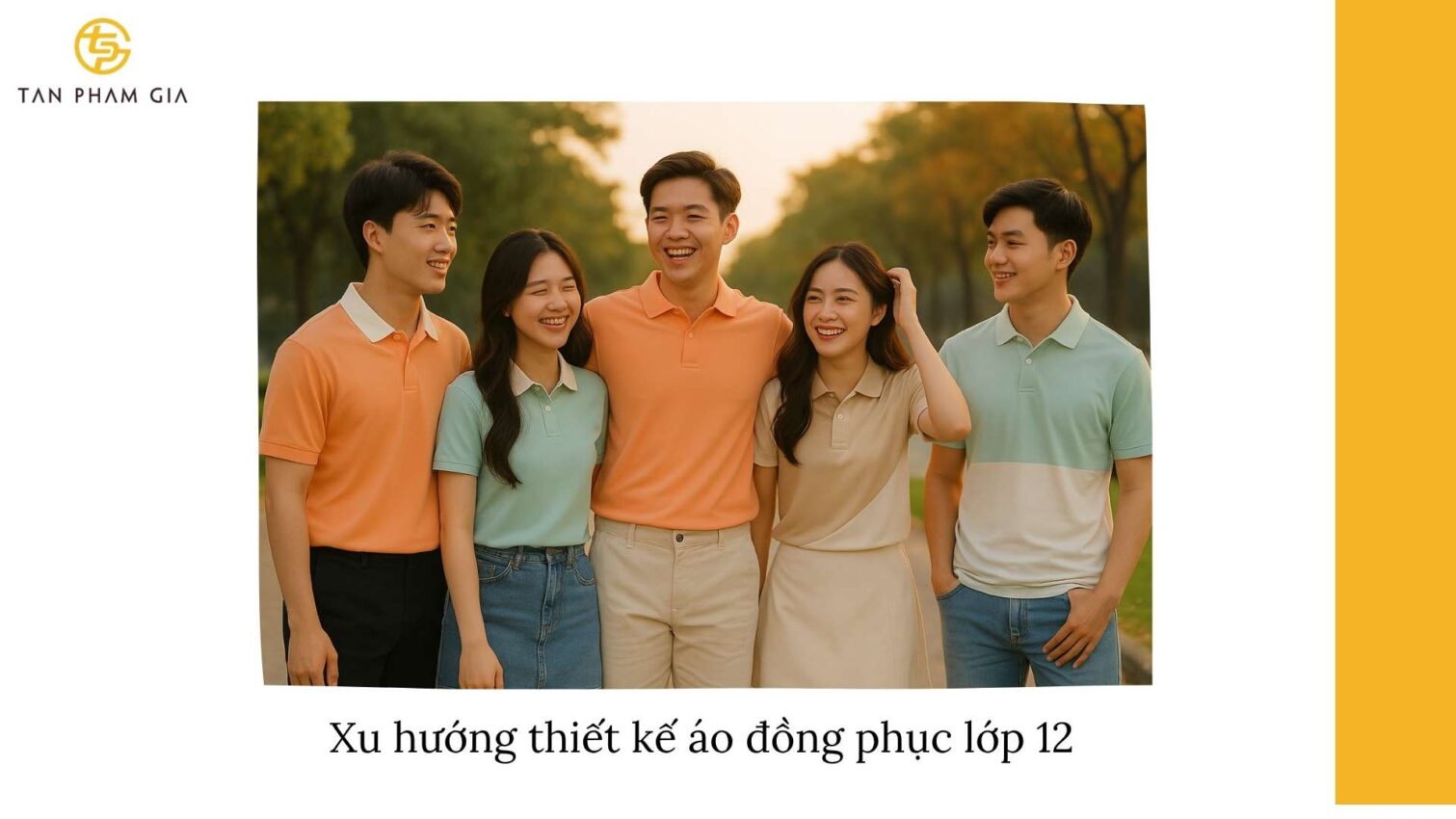 1Áo Đồng Phục Cuối Năm Cho Lớp 12