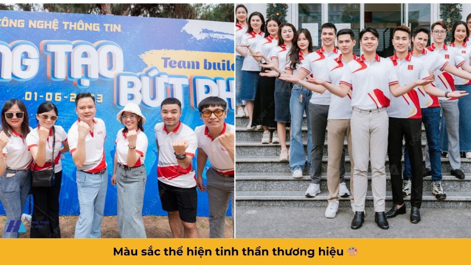 Áo Polo Đồng Phục Teambuilding Công Ty