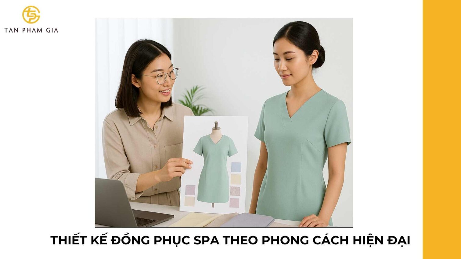 Đặt Đồng Phục Cuối Năm Cho Spa