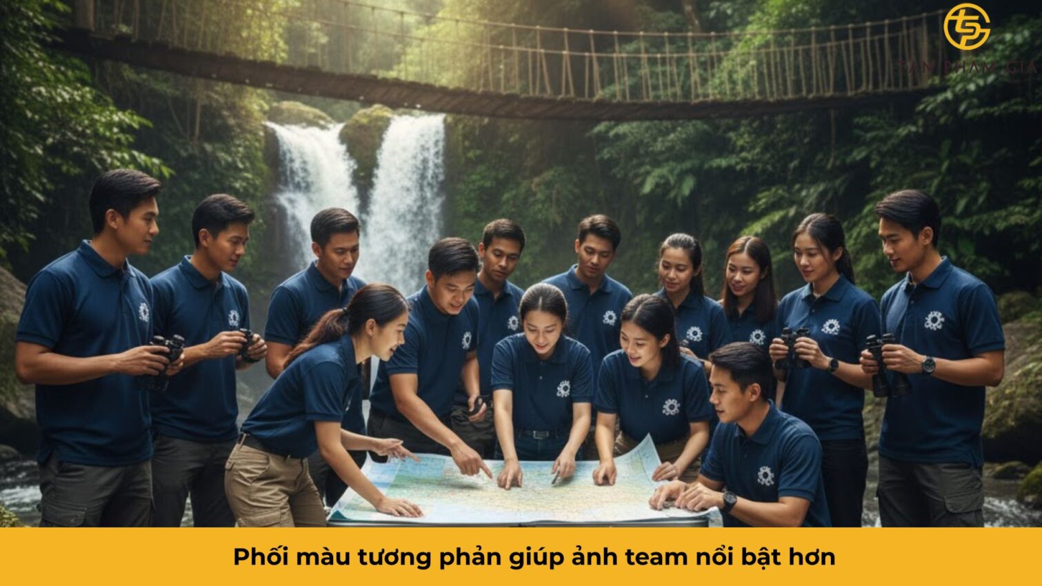 Mẫu Áo Teambuilding Theo Gam Màu