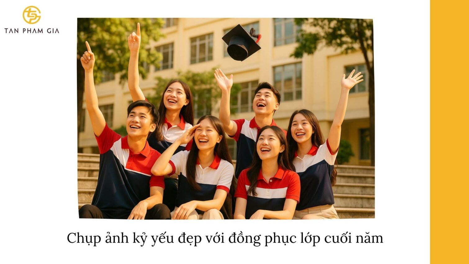 Đồng Phục Cuối Năm Cho Lớp Học Sinh Viên