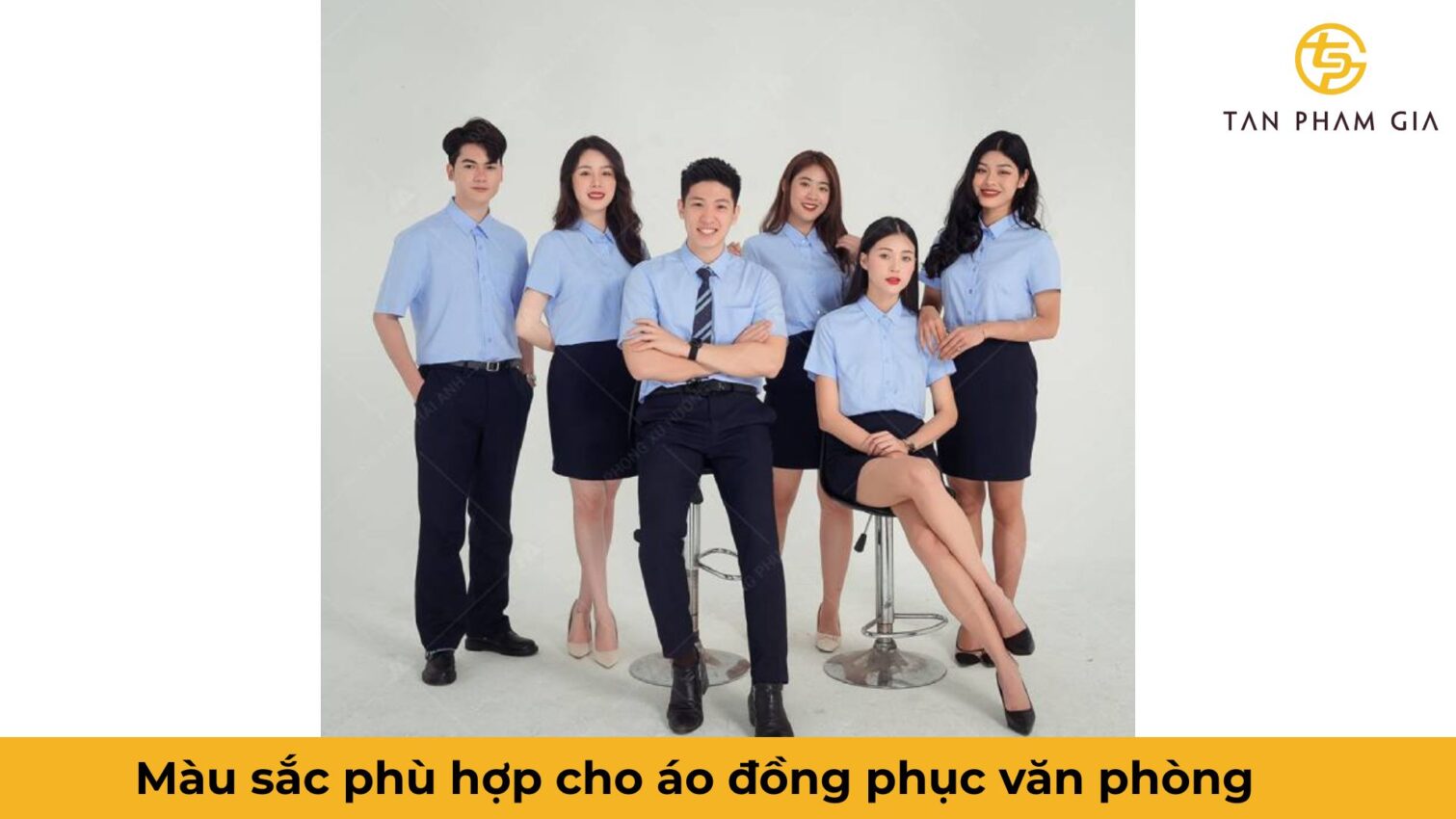 Mẫu áo đồng phục văn phòng công sở giá tốt