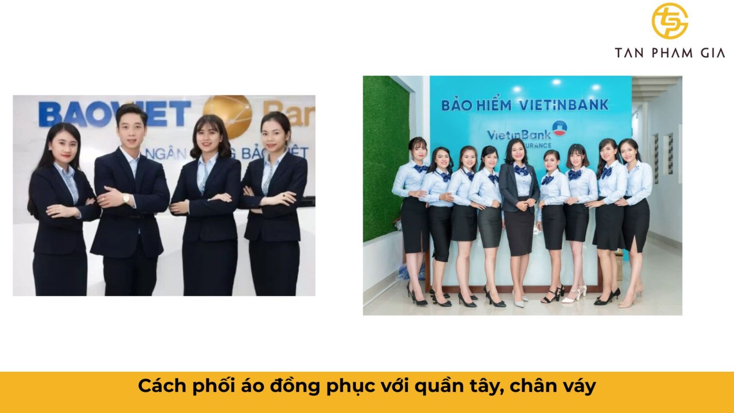 Mẫu đồng phục văn phòng cho công ry bảo hiểm
