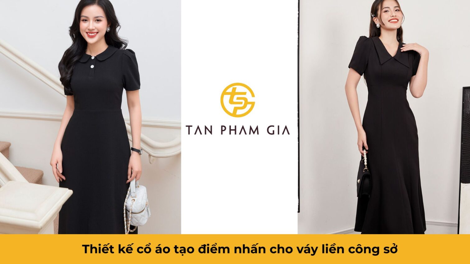 Đồng phục văn phòng nữ công sở váy liền