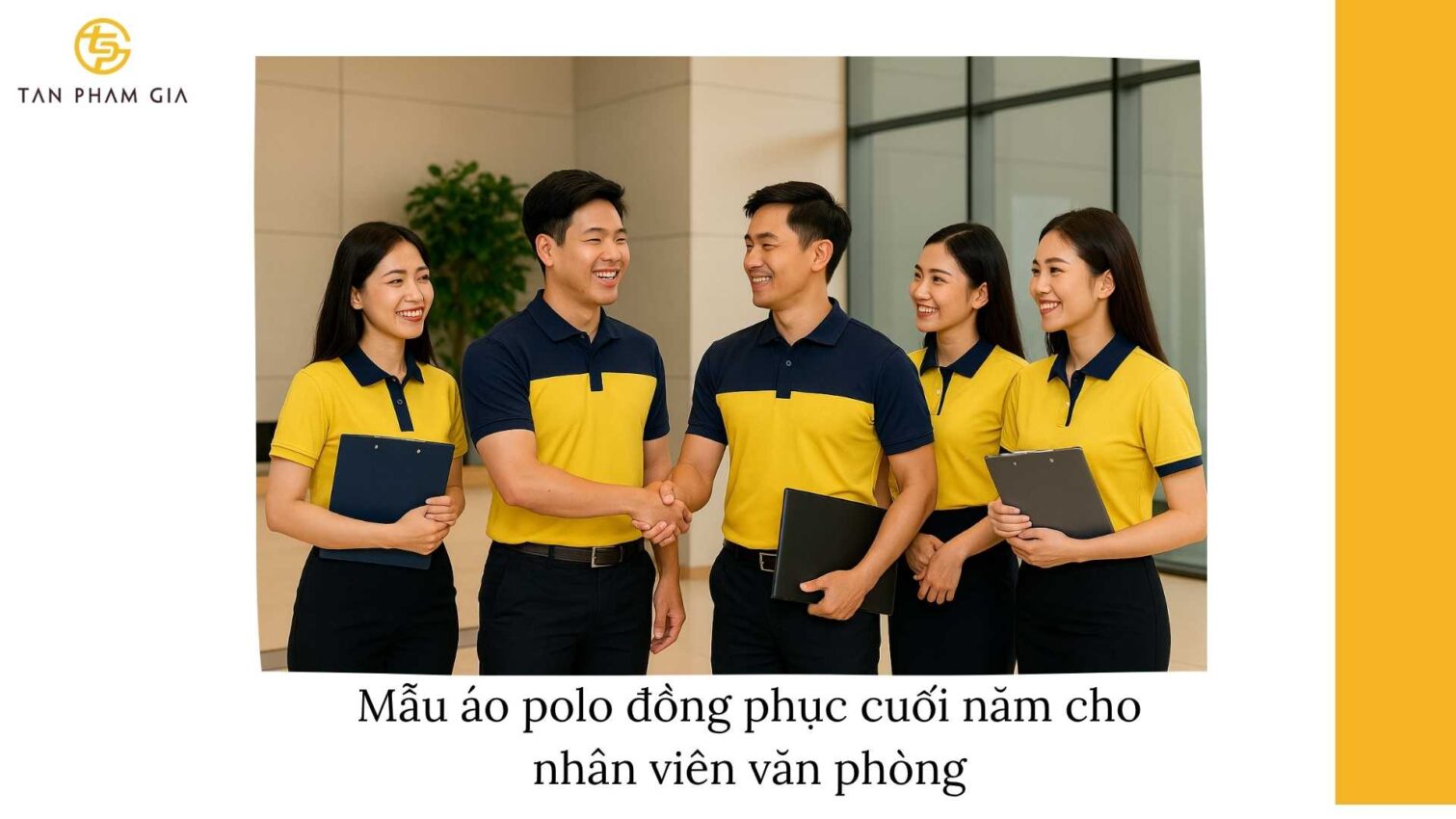 Mẫu Áo Đồng Phục Cuối Năm Nhân Viên Văn Phòng