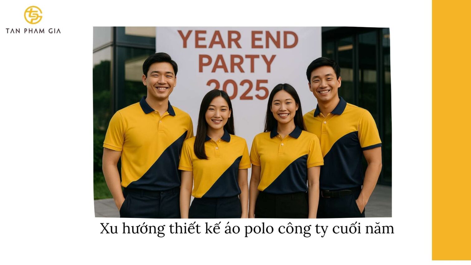 Mẫu Áo Polo Cuối Năm Công Ty