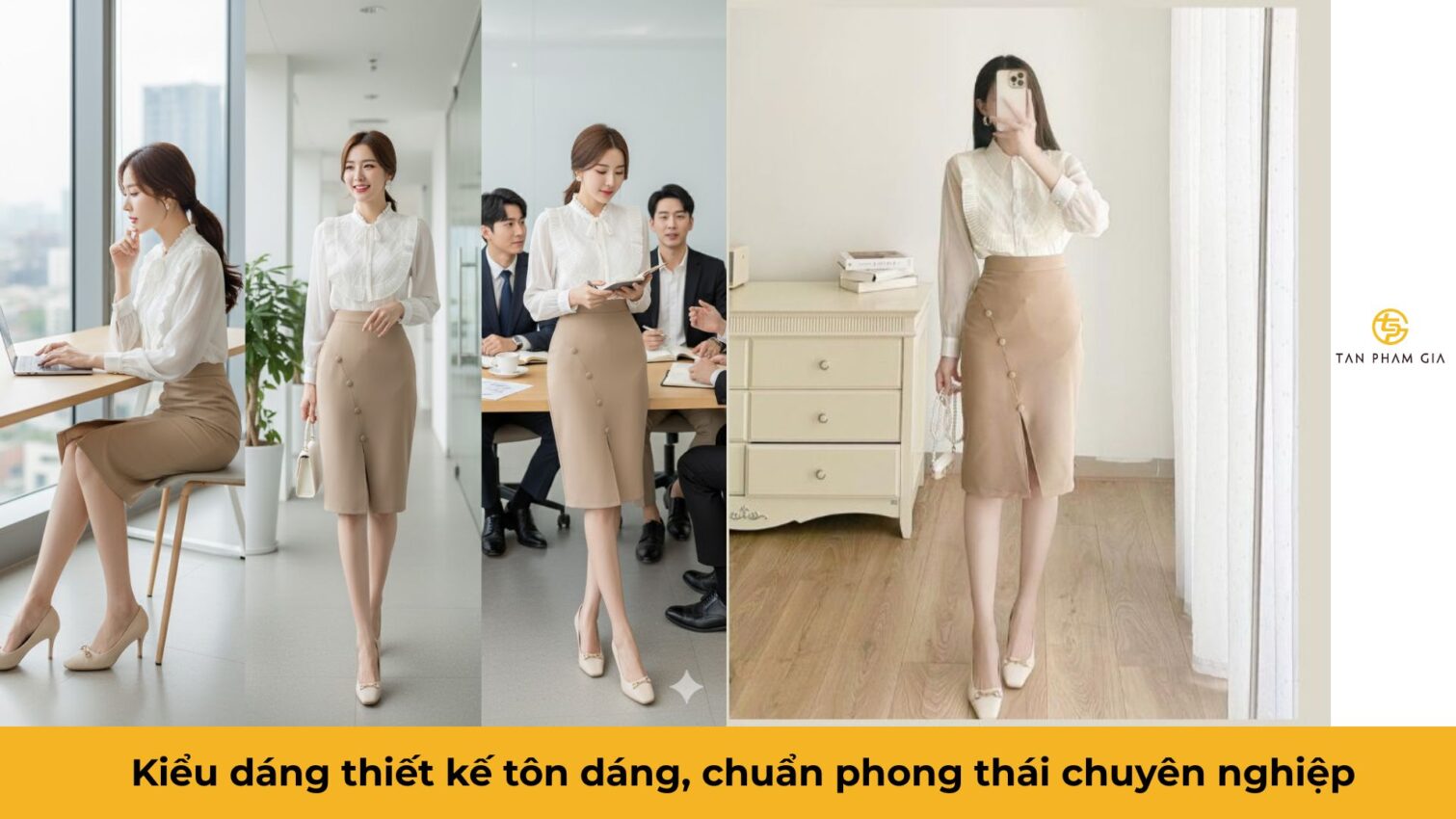 Đồng phục văn phòng nữ công sở cao cấp