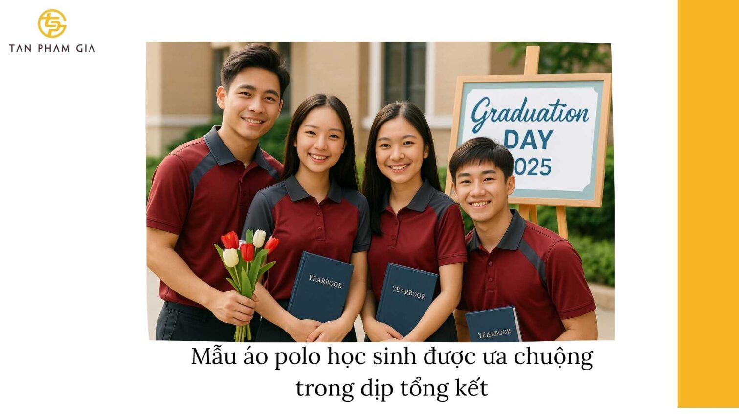 Áo Đồng Phục Cuối Năm Cho Học Sinh
