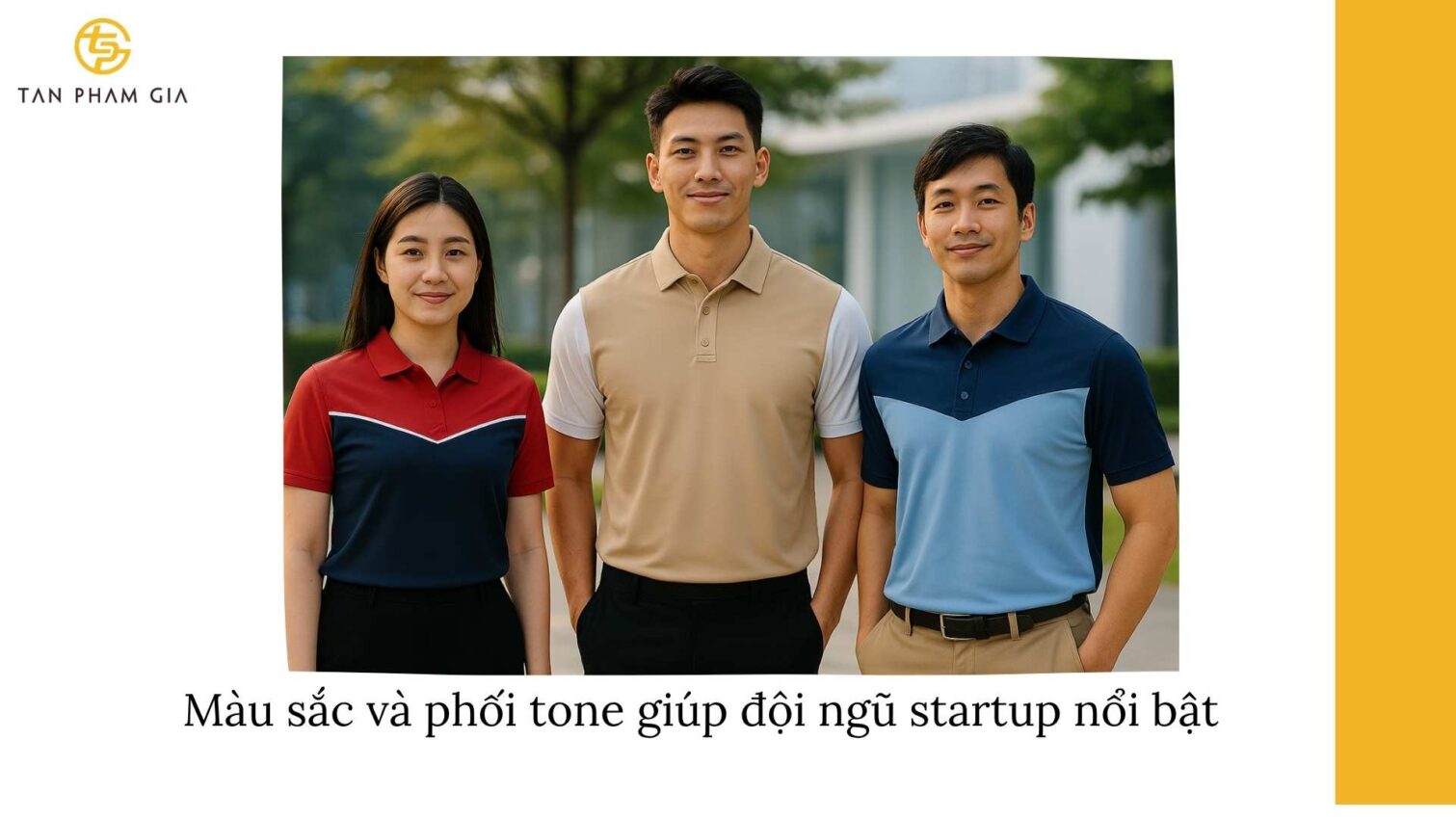 Áo Polo Đồng Phục Cuối Năm Cho Startup
