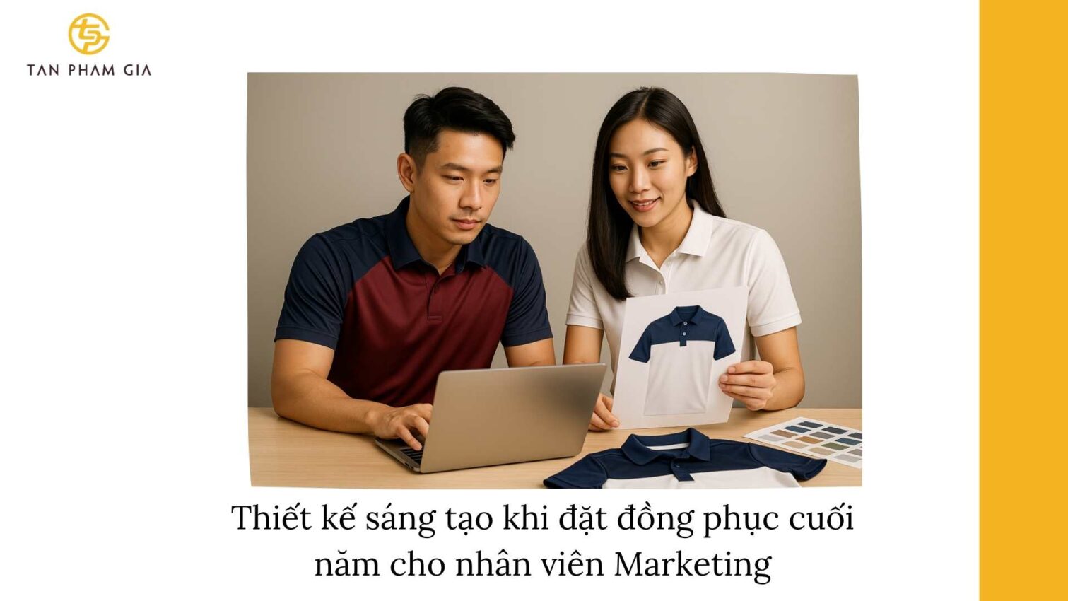 Đặt Đồng Phục Cuối Năm Cho Nhân Viên Marketing