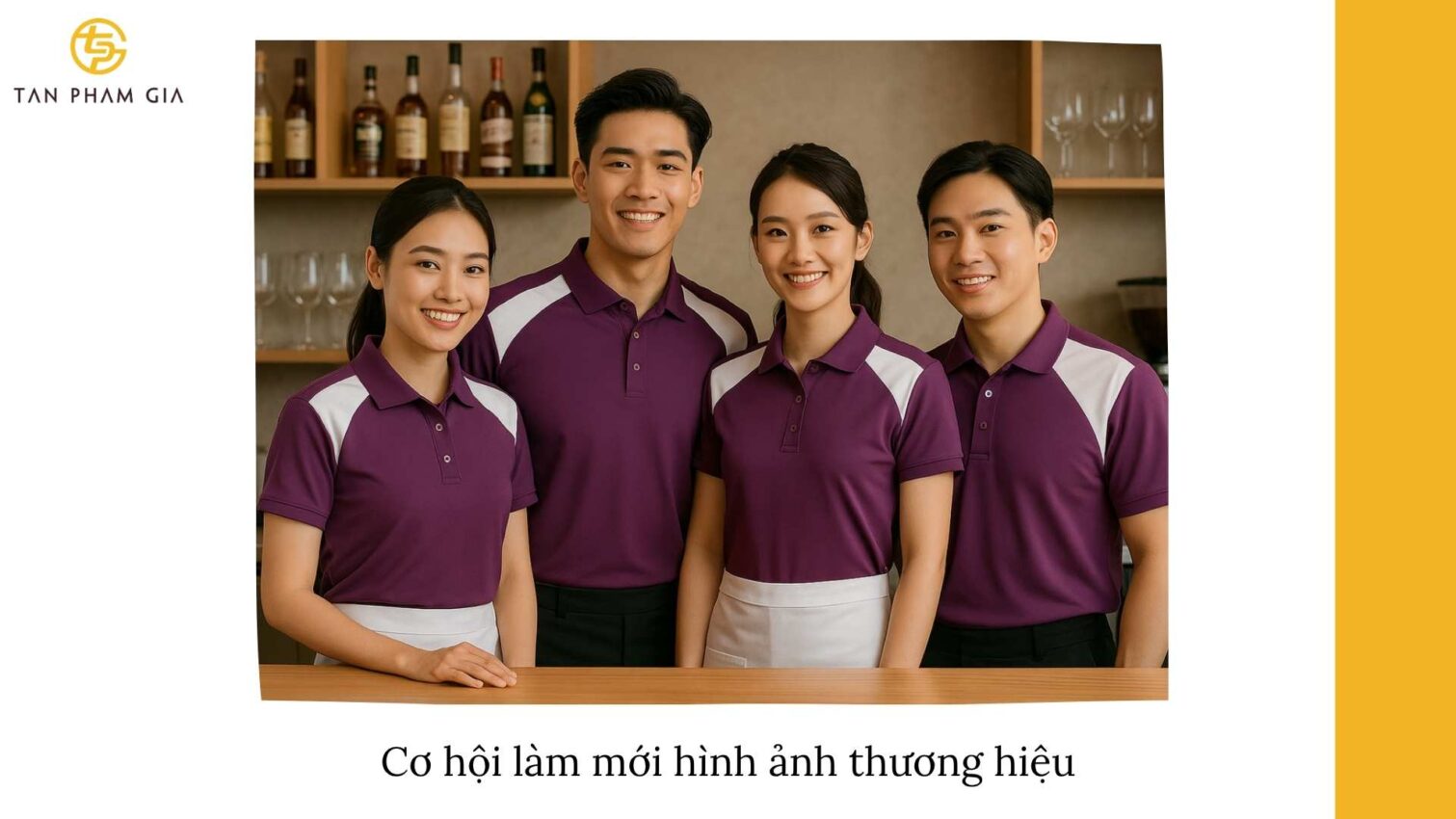 Đặt Đồng Phục Cuối Năm Cho Doanh Nghiệp F&B
