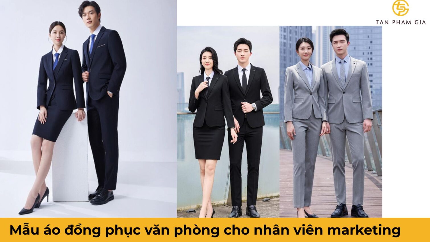 Mẫu áo đồng phục văn phòng cho nhân viên nhân sự