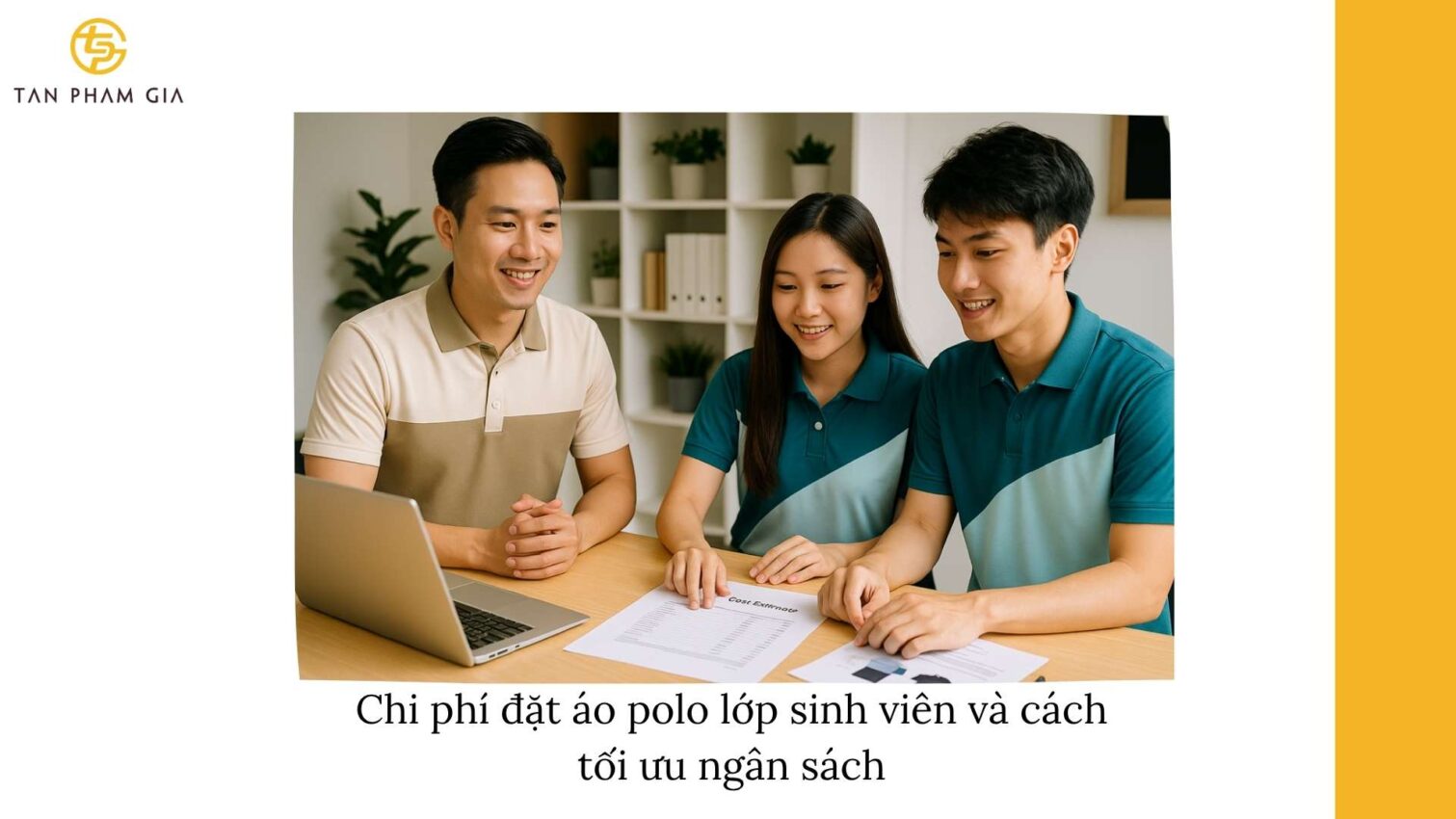 Áo Polo Cuối Năm Cho Lớp Sinh Viên
