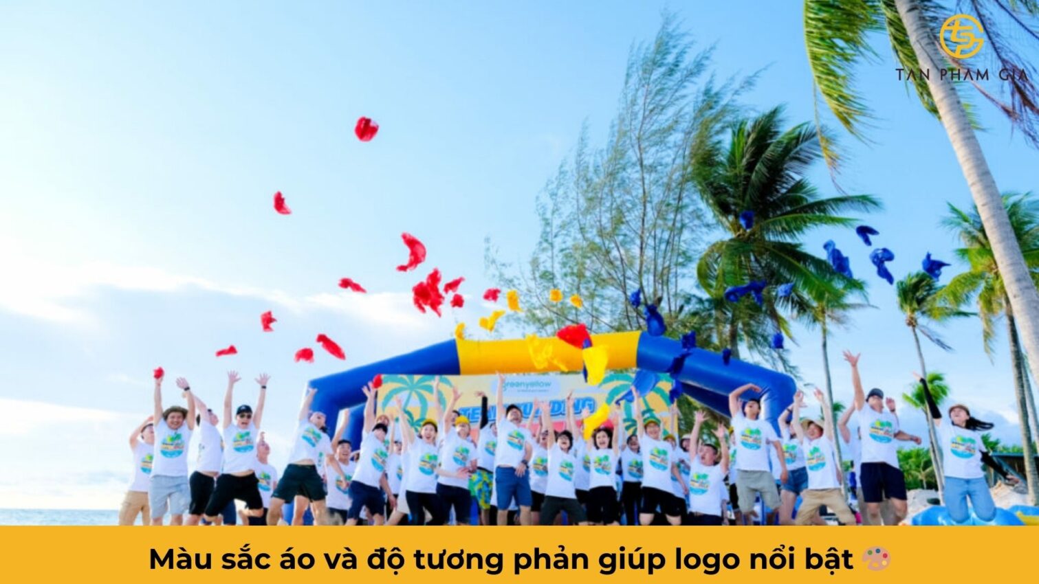 Áo Teambuilding In Logo Công Ty