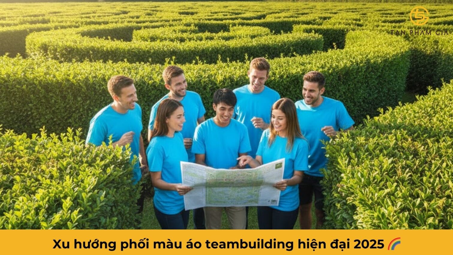 Mẫu Đồng Phục Teambuilding Màu Đẹp